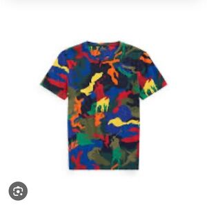 Polo Ralph Lauren Multicolor Camo Short Sleeve Tee